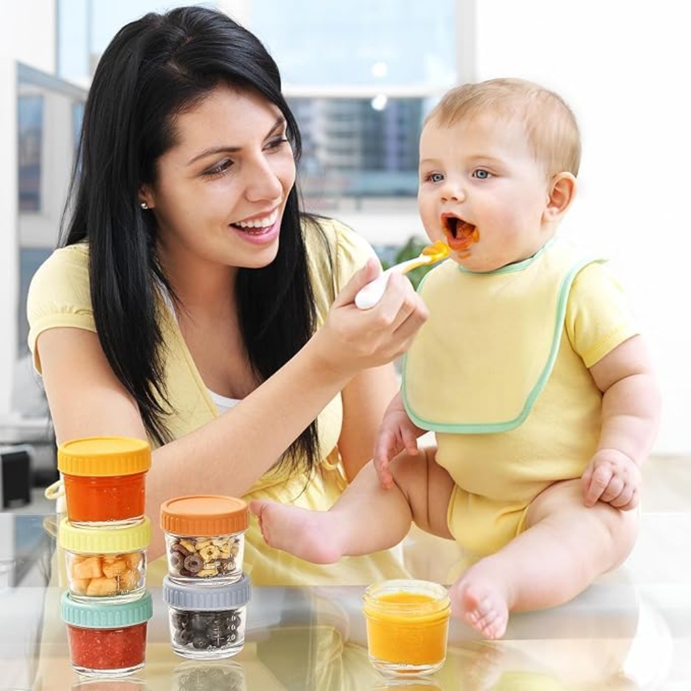Sauce Dipping Cup - 6 Buah Toples Makanan Bayi Kaca