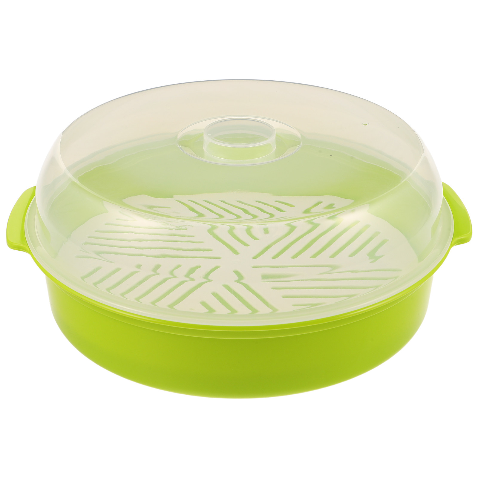 Meal Prep With Rice - Mangkuk Pengukus Microwave dengan Tutup, Pengukus