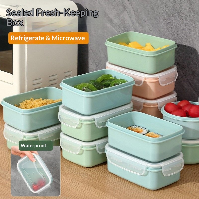 Meal Prep Kitchen - Wadah Penyimpanan Makanan Kedap Udara Bebas