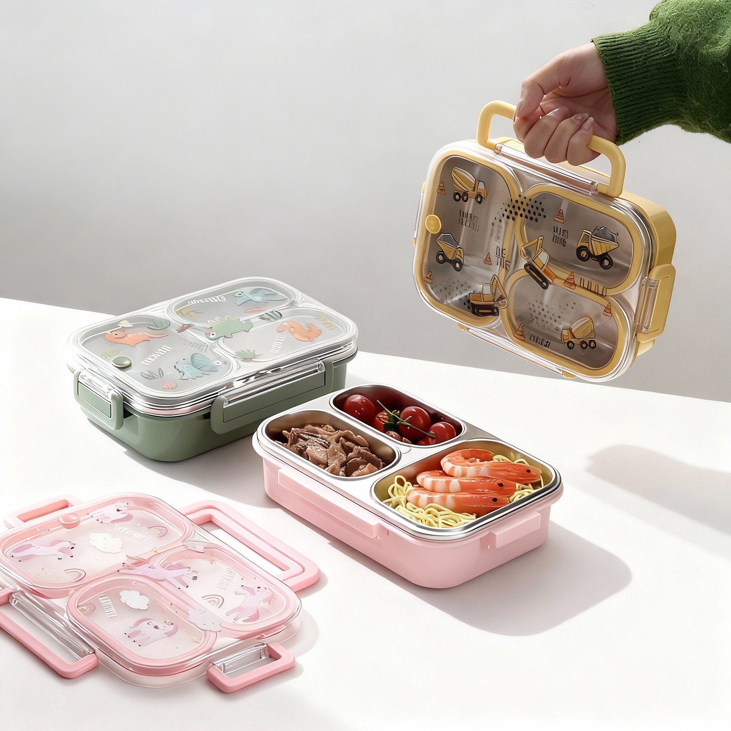 Meal Prep Bowl - Kotak Makan Siang Anak Motif Kartun