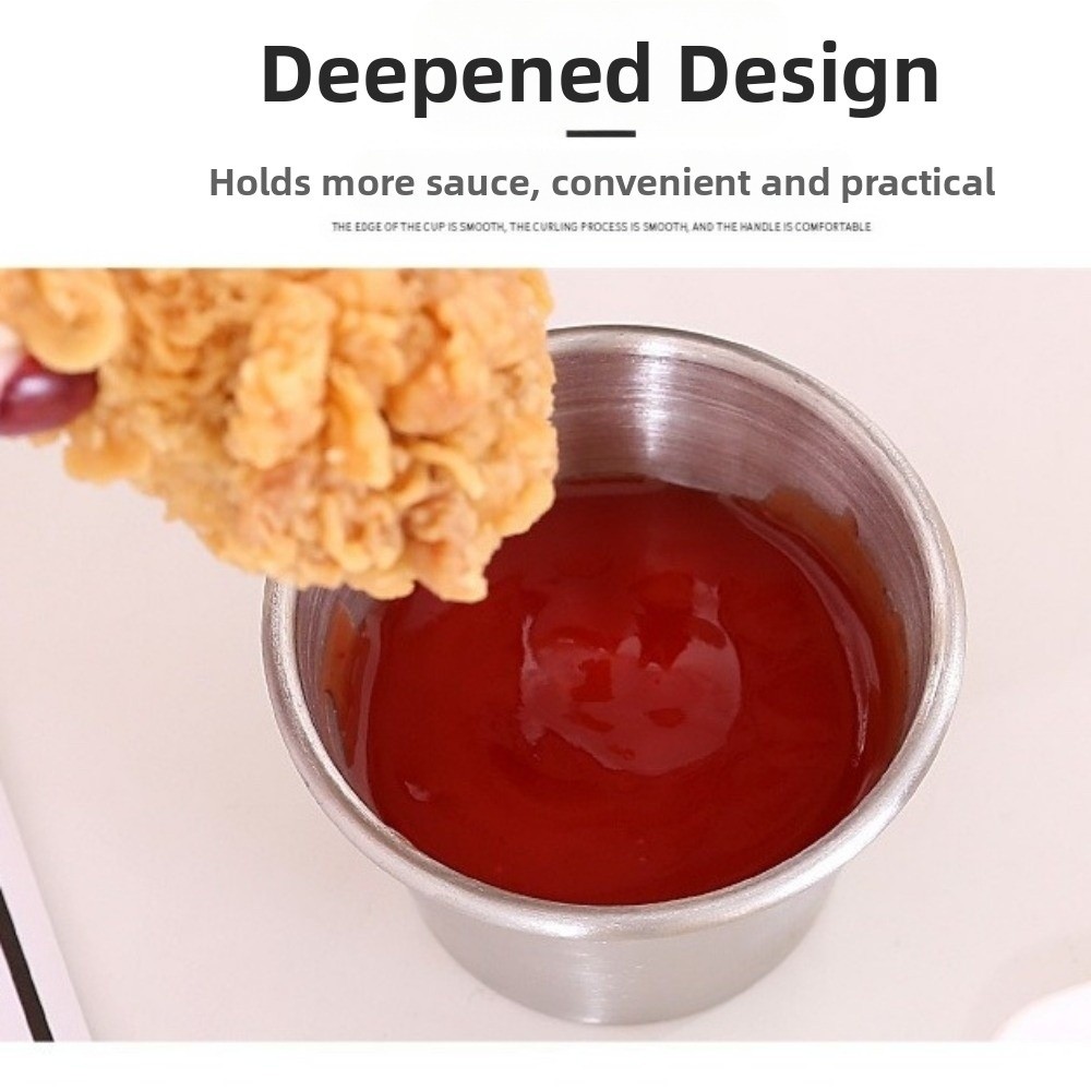 12 Buah/Set Cangkir Saus Celup - Sauce Dipping Cup ulasan dan harga