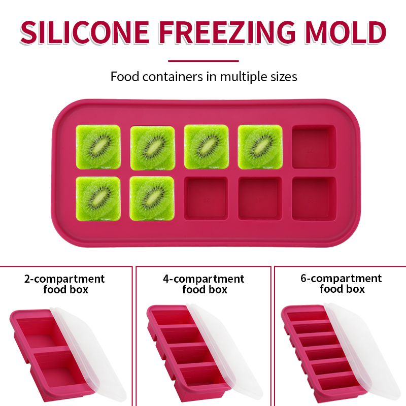 Set Cetakan Beku Silikon 2 ata - Meal Prep Template ulasan dan harga