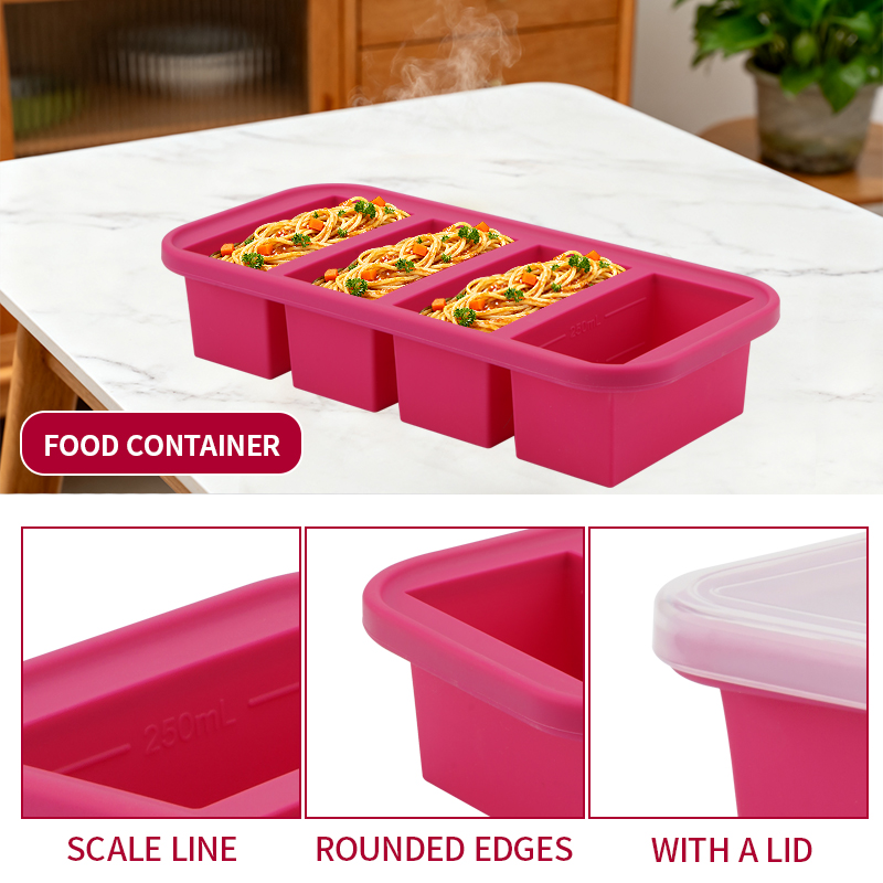 Set Cetakan Beku Silikon 2 ata - Meal Prep Template ulasan dan harga