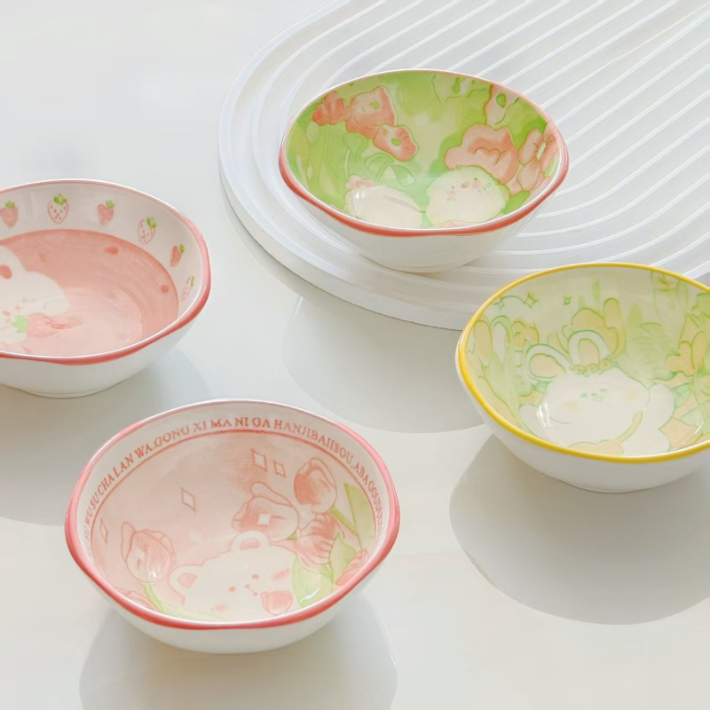 4Pcs Piring Sajian Lucu Berben - Sauce Dipping Cup ulasan dan harga