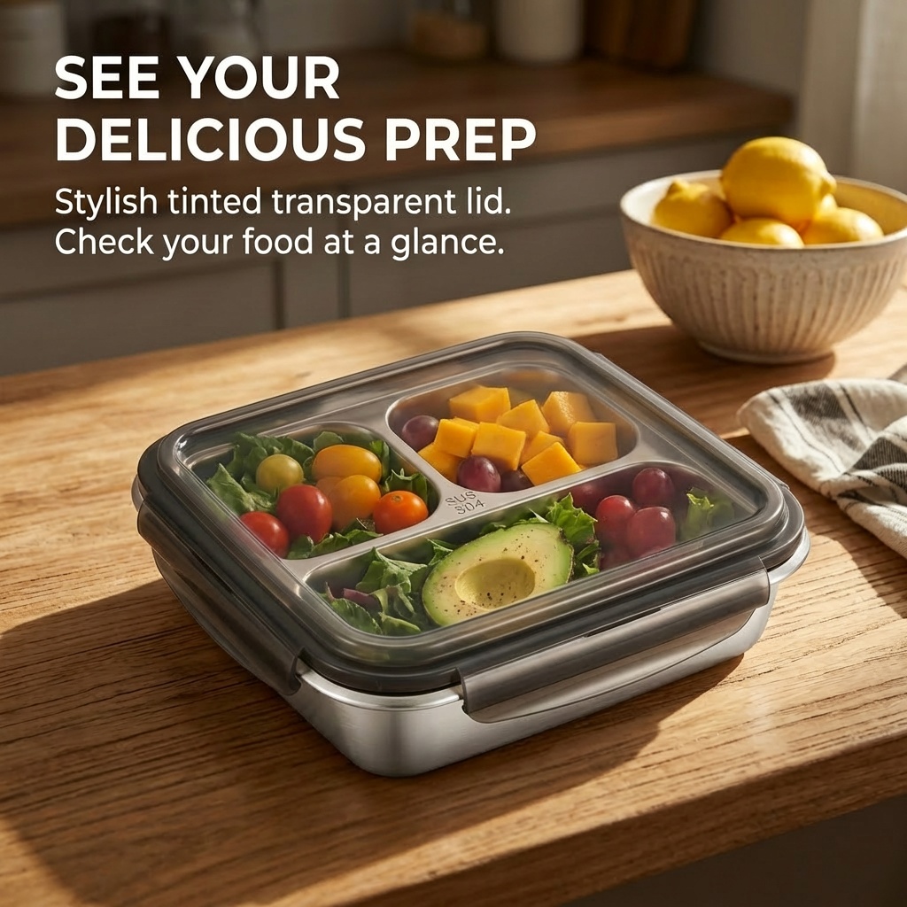 Wadah Makan Siang Kapasitas Be - Meal Prep Bowl ulasan dan harga