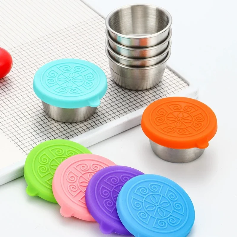 6 Buah/Set Wadah Saus Celup Ba - Sauce Dipping Cup ulasan dan harga