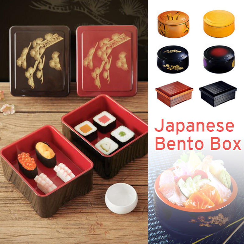 Kotak Bento gaya Jepang kotak  - Meal Prep With Rice ulasan dan harga