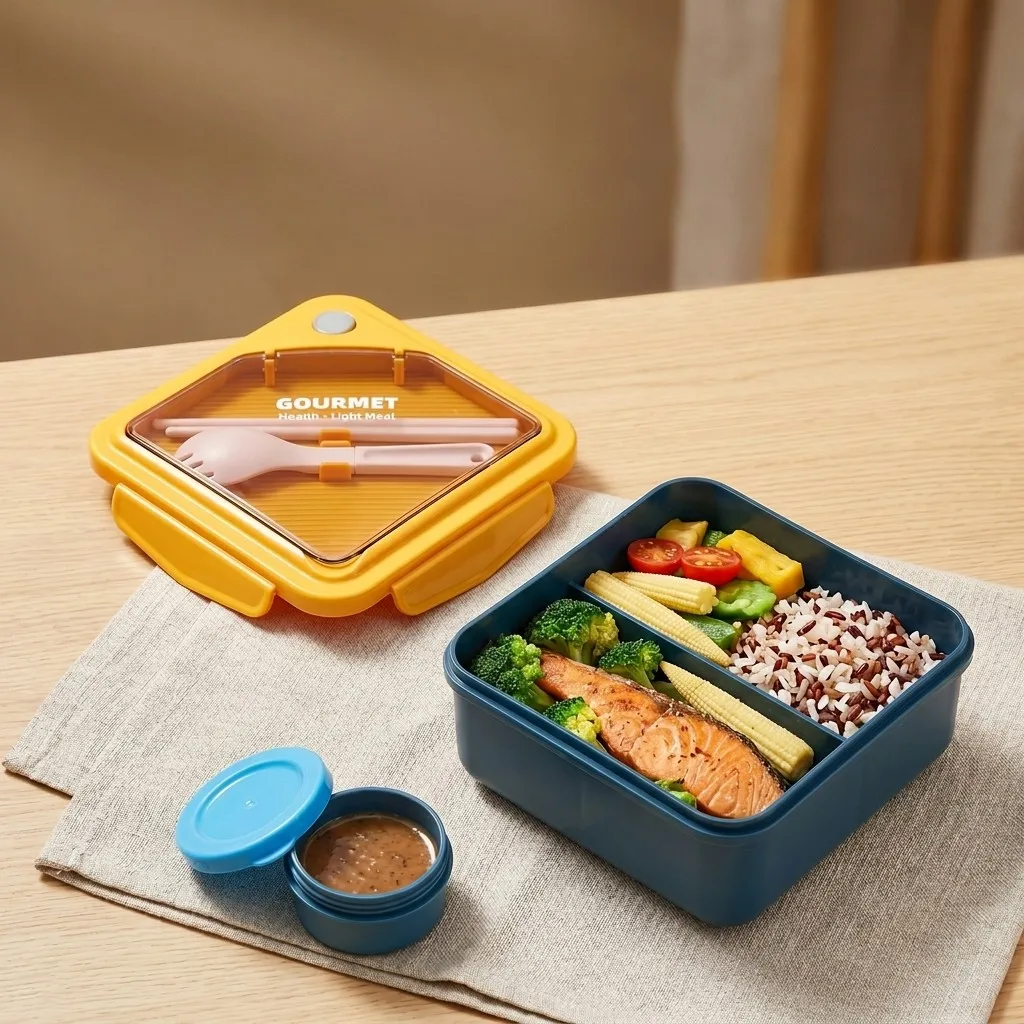 Set Kotak Bekal Bento Plastik  - Meal Prep Or Prep Meal ulasan dan harga