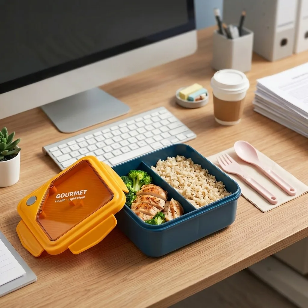 Set Kotak Bekal Bento Plastik  - Meal Prep Or Prep Meal ulasan dan harga