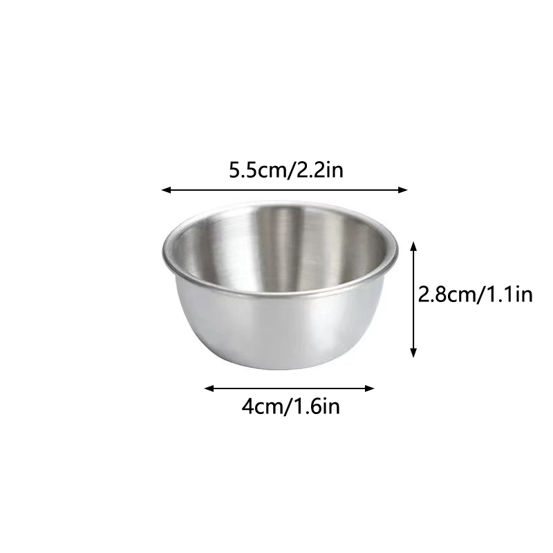 △   Cawan Saus Kecil dari Baja - Sauce Dipping Cup ulasan dan harga