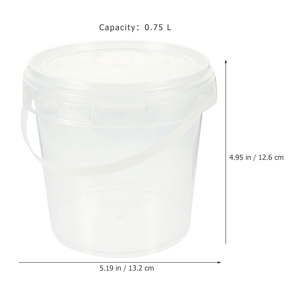 6 Buah Wadah Plastik Transpara - Meal Prep With Rice ulasan dan harga