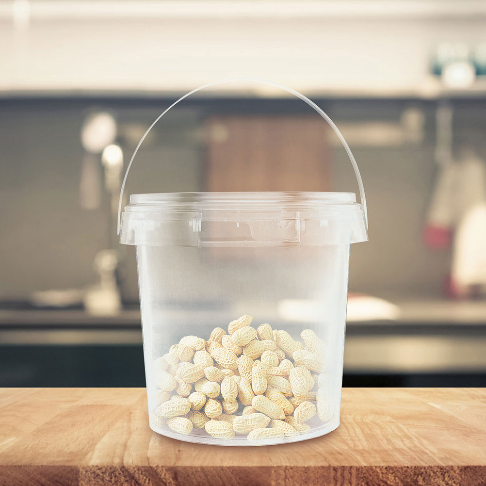 6 Buah Wadah Plastik Transpara - Meal Prep With Rice ulasan dan harga