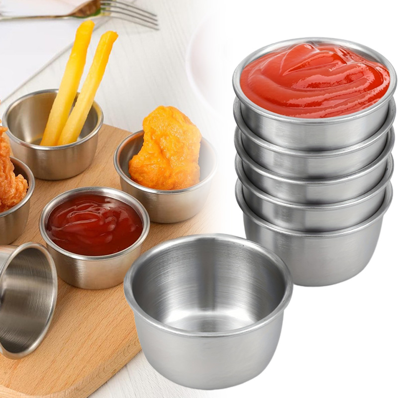 Mangkuk Celup Saus 304 Cangkir - Sauce Dipping Cup ulasan dan harga