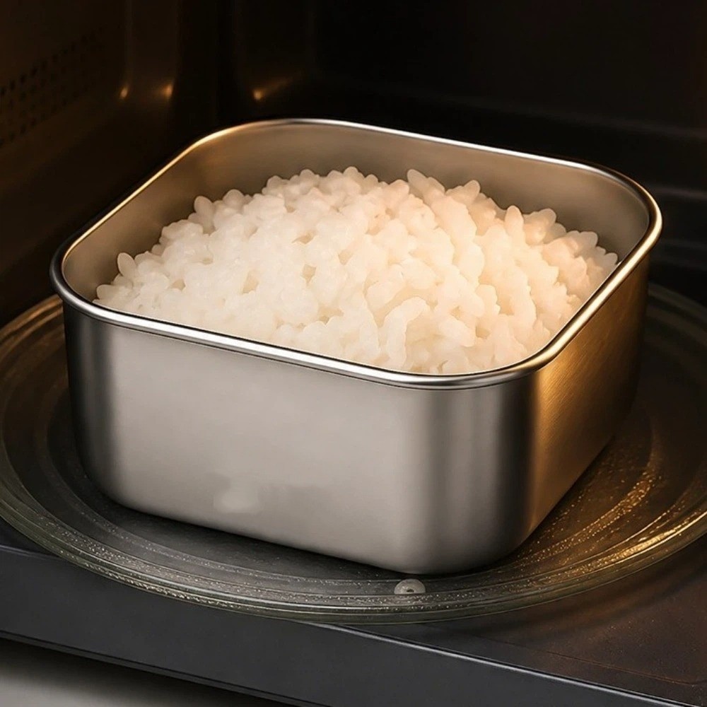 Kotak Penyimpanan Makanan Sega - Meal Prep With Rice ulasan dan harga