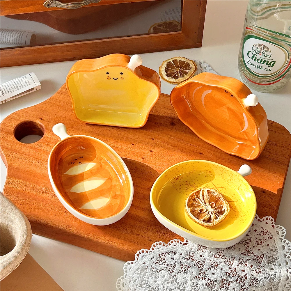 Piring Keramik Berbentuk Roti  - Sauce Dipping Cup ulasan dan harga