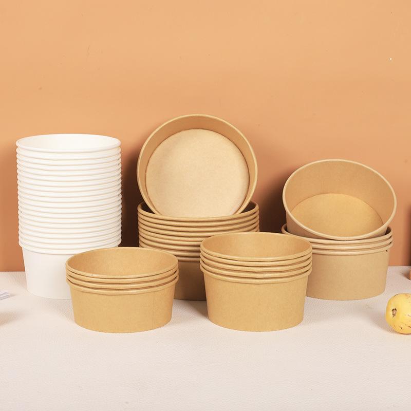 【CC】25 Set Mangkuk Kertas 1300 - Meal Prep Bowl ulasan dan harga