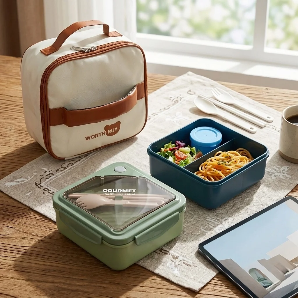 Kotak Makan Siang Bento Plasti - Meal Prep Or Prep Meal ulasan dan harga