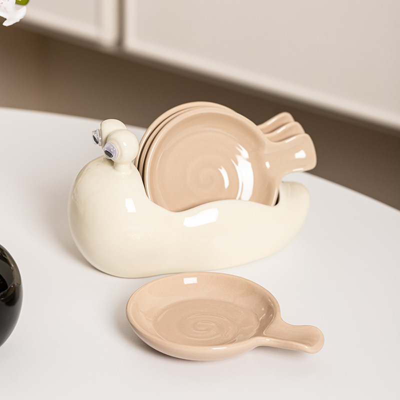 Snail piring kecil keramik, pe - Sauce Dipping Cup ulasan dan harga