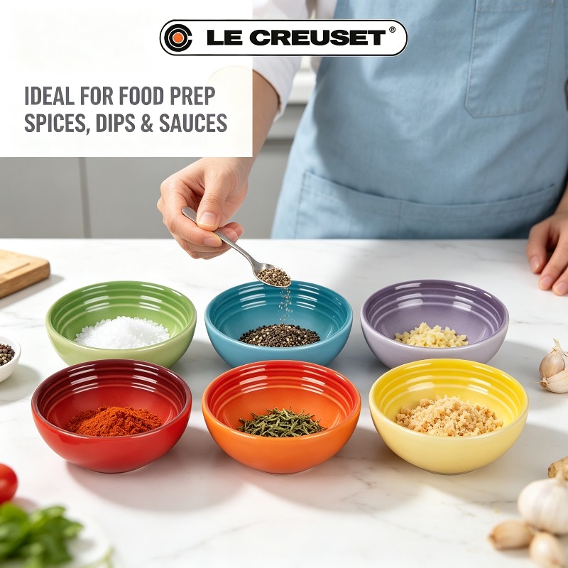 Set Mangkuk Stoneware 6 Buah 2 - Meal Prep Kitchen ulasan dan harga