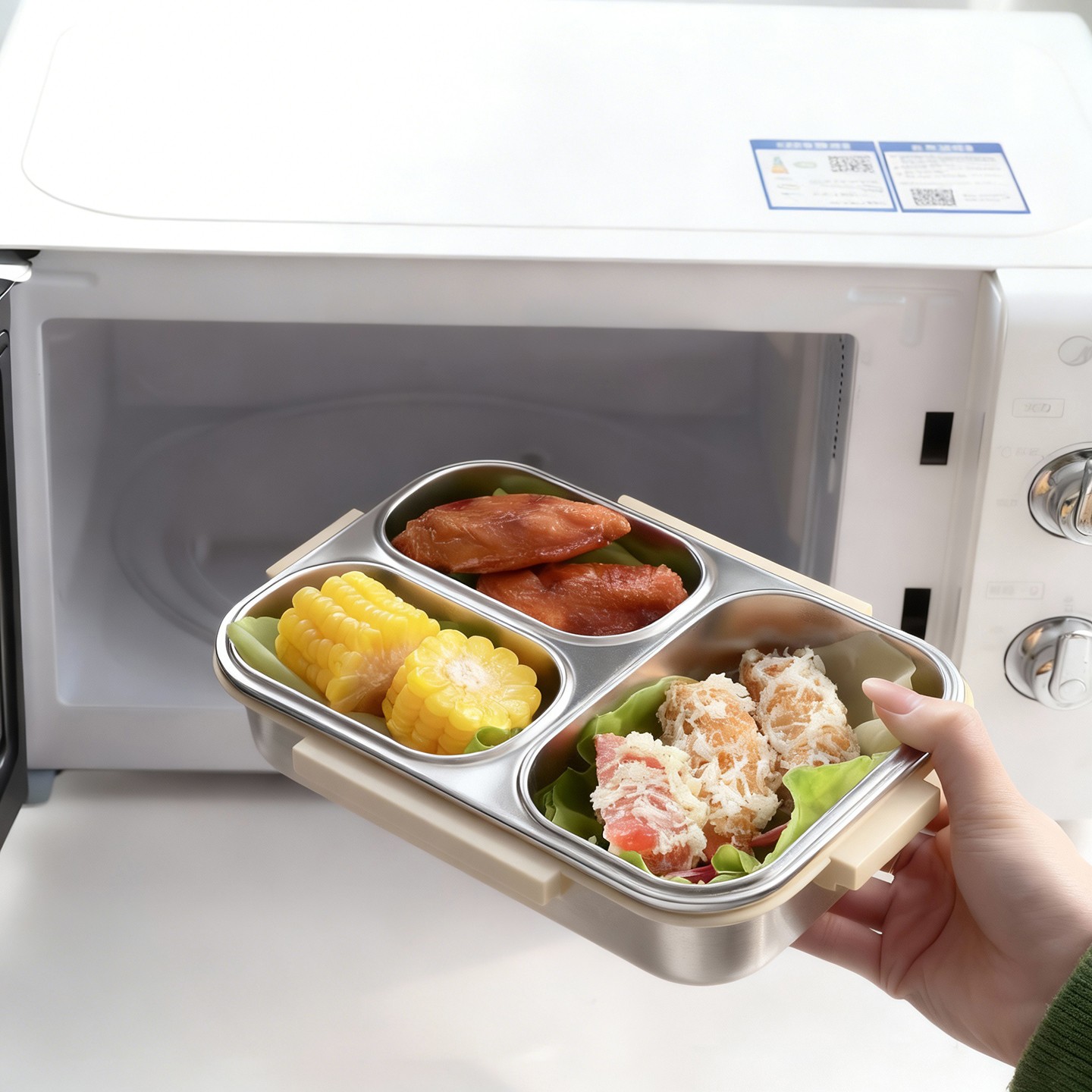 Kotak Makan Siang Anak Motif K - Meal Prep Bowl ulasan dan harga