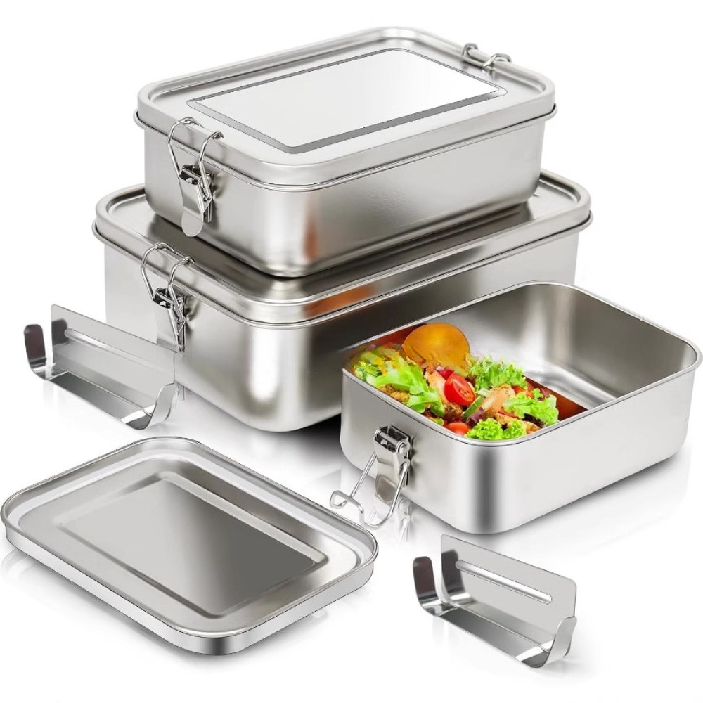 Kotak Bento Baja Tahan Karat K - Meal Prep Bowl ulasan dan harga